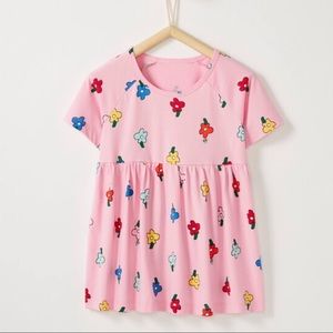 NWT Hanna Andersson 110/130cm Blossom Skirted Top